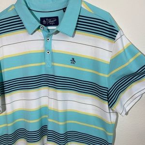 Mens penguin polo XL